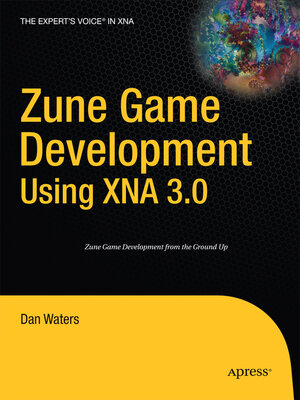 cover image of Zune Game Development using XNA 3.0